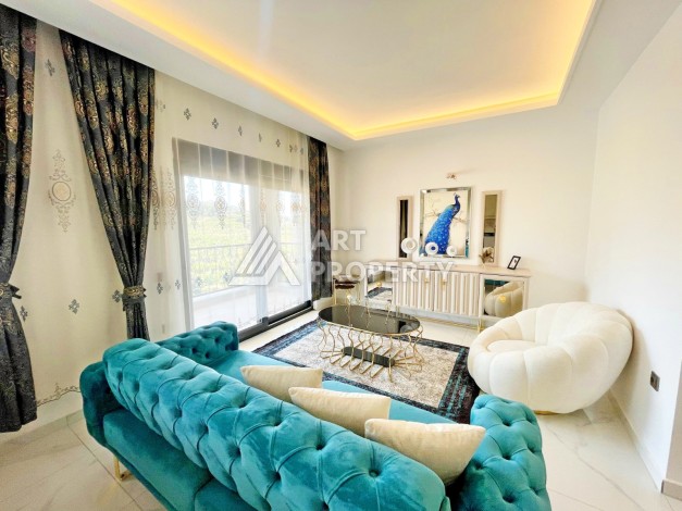 Меблированный дуплекс2+1 в 500 метрах от моря в районе Каргыджак - Ракурс 2