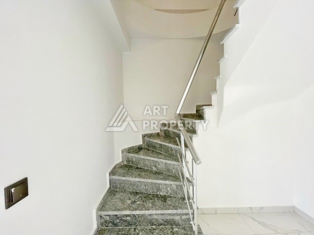 Меблированный дуплекс2+1 в 500 метрах от моря в районе Каргыджак - Ракурс 4