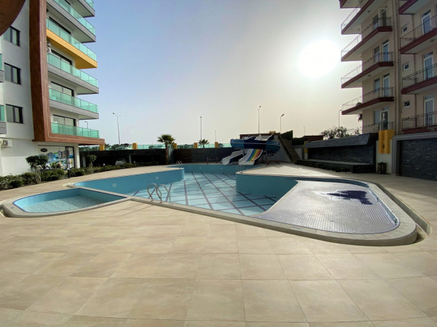 Шикарная квартира на первой береговой линии в Махмутларе, Алания, 85 м2 - Ракурс 7