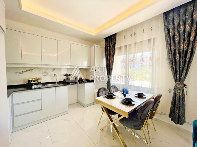 Меблированный дуплекс2+1 в 500 метрах от моря в районе Каргыджак - Ракурс 11