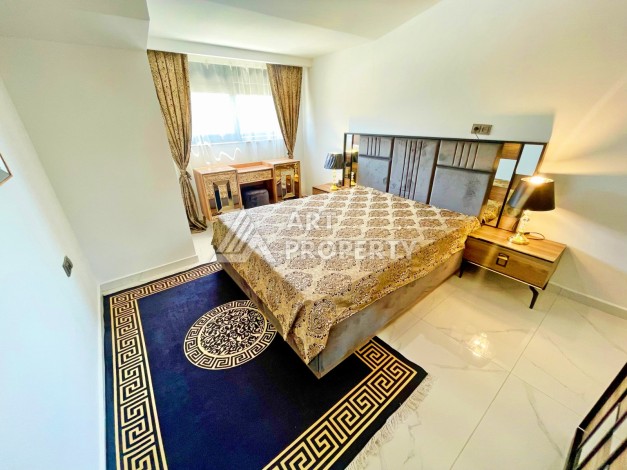 Меблированный дуплекс2+1 в 500 метрах от моря в районе Каргыджак - Ракурс 13