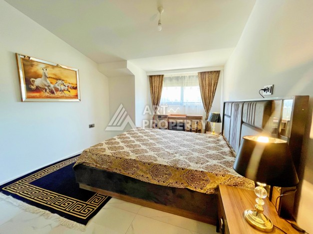 Меблированный дуплекс2+1 в 500 метрах от моря в районе Каргыджак - Ракурс 14