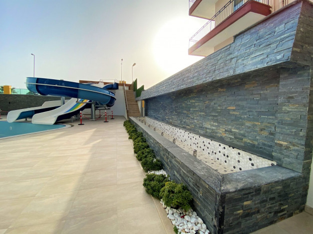 Шикарная квартира на первой береговой линии в Махмутларе, Алания, 85 м2 - Ракурс 8