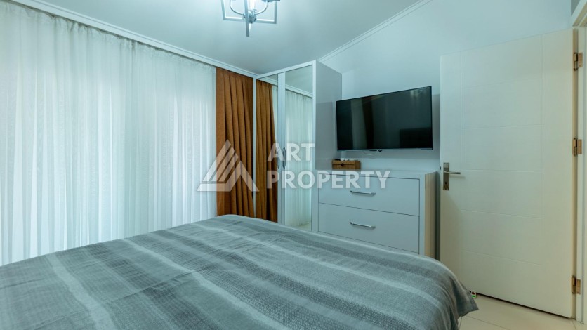 Отличная квартира 2+1 с мебелью, 120 кв.м. в районе Клеопатры - Ракурс 3