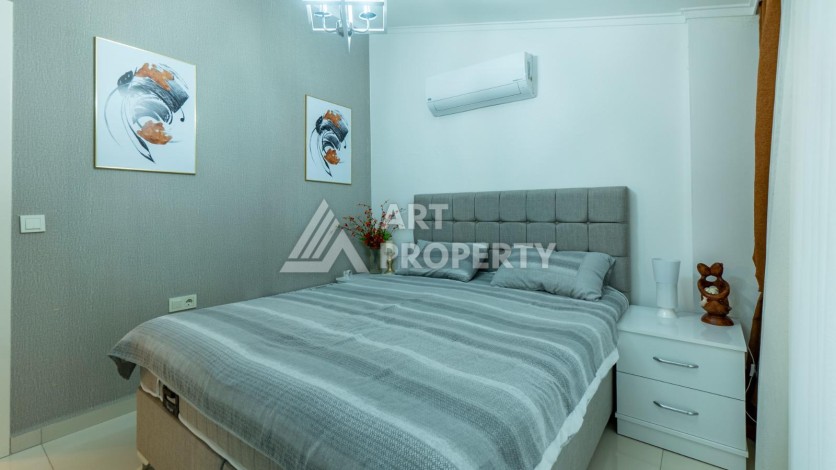 Отличная квартира 2+1 с мебелью, 120 кв.м. в районе Клеопатры - Ракурс 9