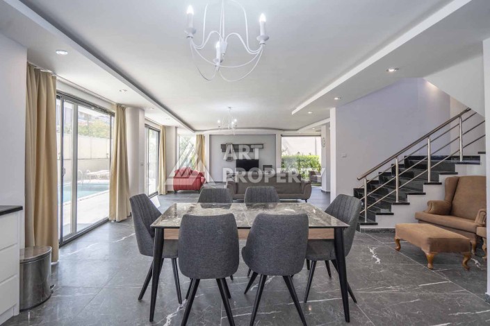 Вилла 4+1 в 150 метрах от моря. Конаклы, Алания - Ракурс 14