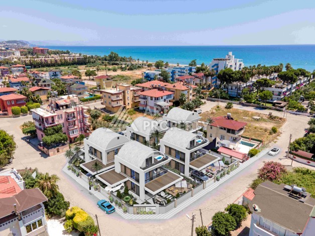 Элитная вилла 3+1 в 200 метрах от моря. Конаклы, Алания - Ракурс 4