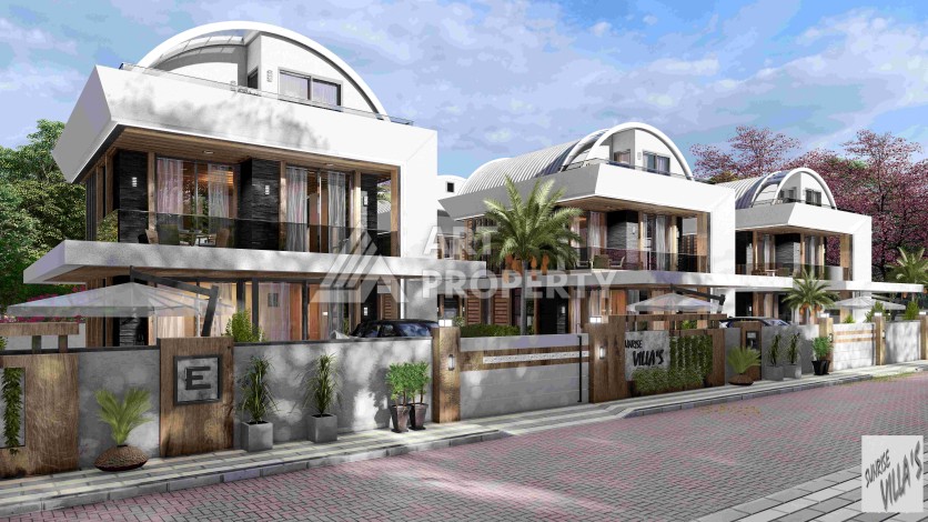 Элитная вилла 3+1 в 200 метрах от моря. Конаклы, Алания - Ракурс 9