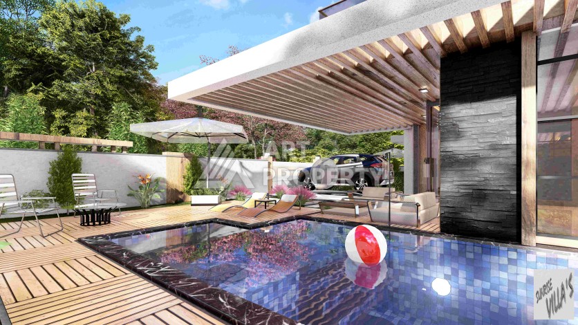 Элитная вилла 3+1 в 200 метрах от моря. Конаклы, Алания - Ракурс 15