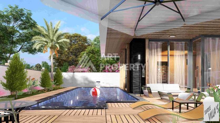 Элитная вилла 3+1 в 200 метрах от моря. Конаклы, Алания - Ракурс 17