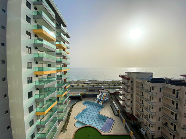 Шикарная квартира на первой береговой линии в Махмутларе, Алания, 85 м2 - Ракурс 23