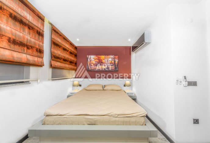 Дизайнерские квартиры 3+1 и 0+1 в 300 метрах от моря. Оба, Алания. - Ракурс 3