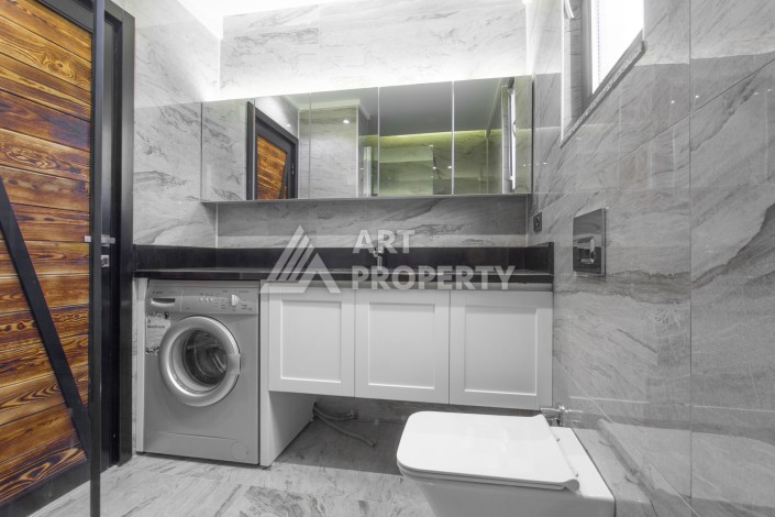 Дизайнерские квартиры 3+1 и 0+1 в 300 метрах от моря. Оба, Алания. - Ракурс 8