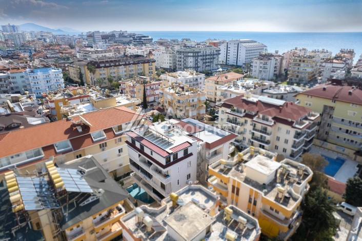 Дизайнерские квартиры 3+1 и 0+1 в 300 метрах от моря. Оба, Алания. - Ракурс 13