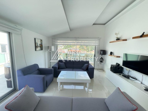 Просторный пентхаус 3+1 в центре Алании, 180 кв.м. - Ракурс 6