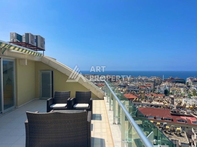 Просторный пентхаус 3+1 в центре Алании, 180 кв.м. - Ракурс 26