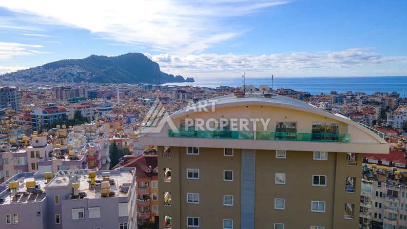 Просторный пентхаус 3+1 в центре Алании, 180 кв.м. - Ракурс 41