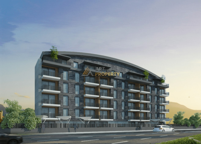 Инвестиционный проект в новом быстро развивающемся районе Алании, Газипаша. - Ракурс 4
