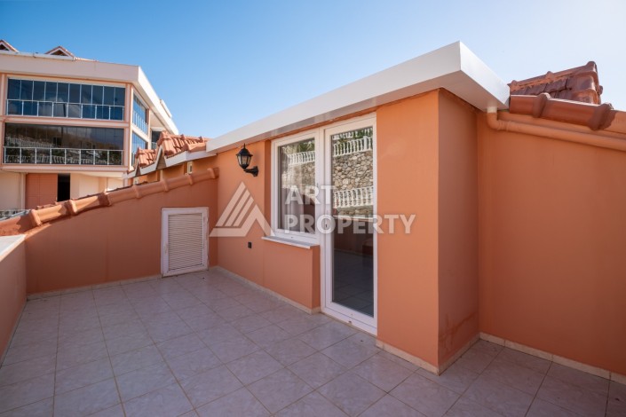 Двухуровневые апартаменты 3+1 с панорамным видом в Каргыджаке, 195 кв.м. - Ракурс 14