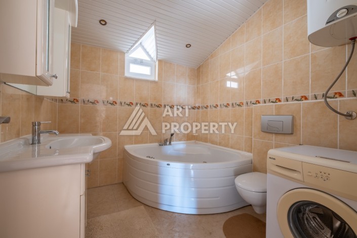 Двухуровневые апартаменты 3+1 с панорамным видом в Каргыджаке, 195 кв.м. - Ракурс 33