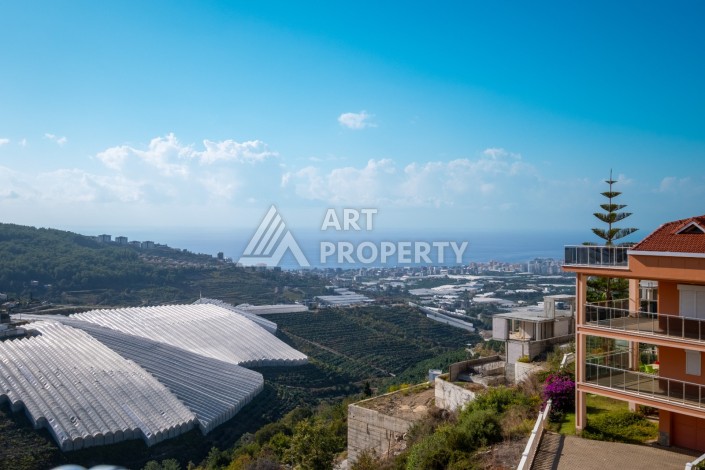 Двухуровневые апартаменты 3+1 с панорамным видом в Каргыджаке, 195 кв.м. - Ракурс 36