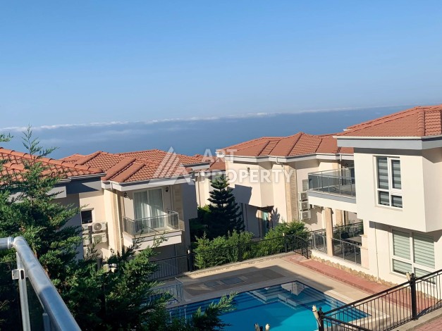 Вилла 3+1 с видом на море, 250 кв.м. в районе Бекташ - Ракурс 14