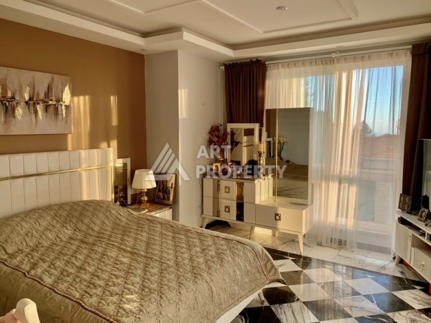 Вилла 3+1 с видом на море, 250 кв.м. в районе Бекташ - Ракурс 27