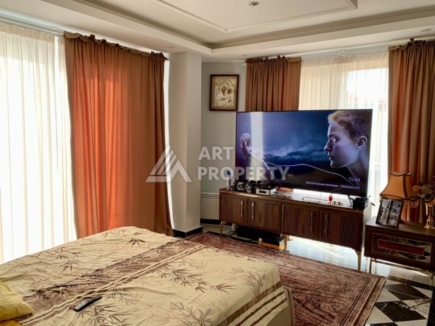 Вилла 3+1 с видом на море, 250 кв.м. в районе Бекташ - Ракурс 28