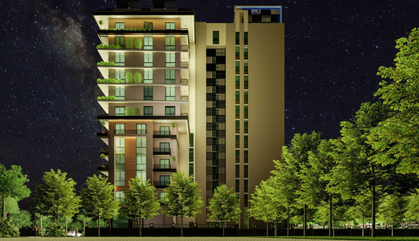 Новый проект высокого качества строительства по доступным ценам в районе Махмутлар, от 42м2 до 87 м2 - Ракурс 22