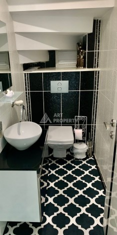 Дуплекс 2+1 с видом на море и крепость, 120 кв.м. Кестель, Алания - Ракурс 13