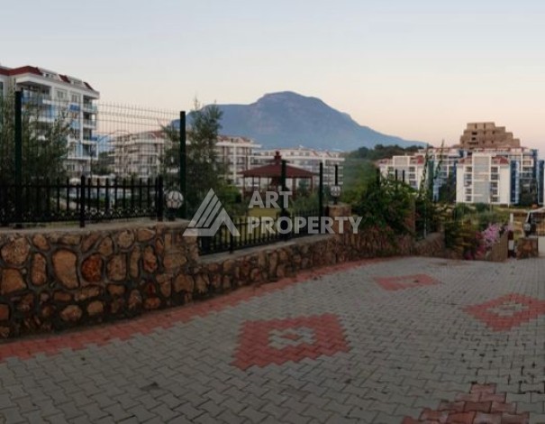 Дуплекс 2+1 с видом на море и крепость, 120 кв.м. Кестель, Алания - Ракурс 32