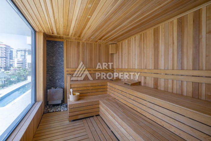 Меблированная квартира 2+1 с видом на море в Каргыджаке, 100 кв.м - Ракурс 7