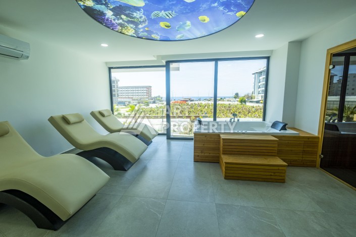 Меблированная квартира 2+1 с видом на море в Каргыджаке, 100 кв.м - Ракурс 8