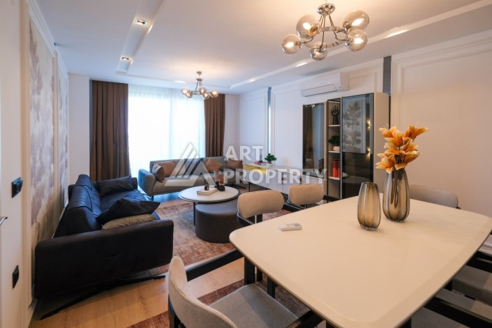 Меблированная квартира 2+1 с видом на море в Каргыджаке, 100 кв.м - Ракурс 12