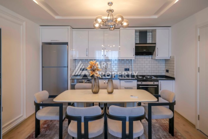 Меблированная квартира 2+1 с видом на море в Каргыджаке, 100 кв.м - Ракурс 14