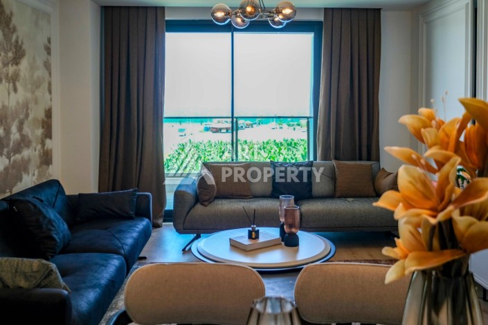 Меблированная квартира 2+1 с видом на море в Каргыджаке, 100 кв.м - Ракурс 15