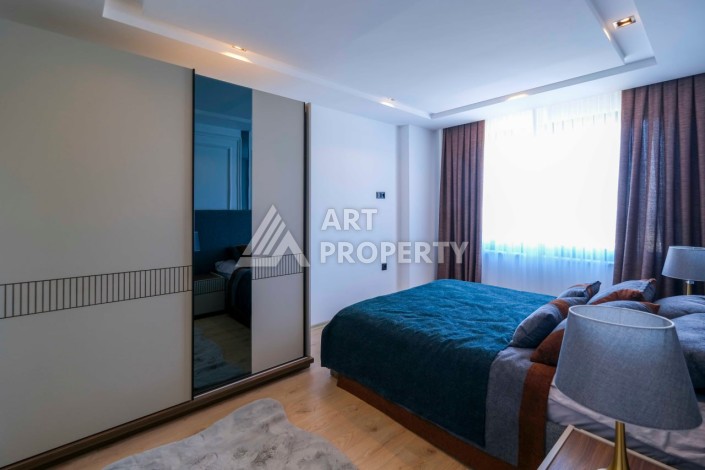 Меблированная квартира 2+1 с видом на море в Каргыджаке, 100 кв.м - Ракурс 25