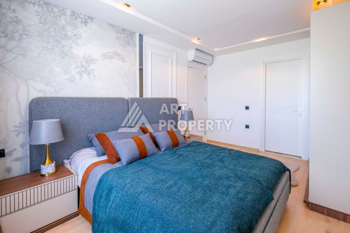 Меблированная квартира 2+1 с видом на море в Каргыджаке, 100 кв.м - Ракурс 26