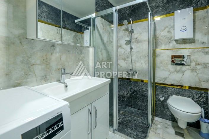 Меблированная квартира 2+1 с видом на море в Каргыджаке, 100 кв.м - Ракурс 28