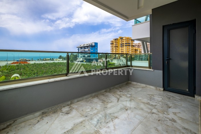 Стильная квартира 2+1 с видом на море, 100 кв.м. Каргыджак, Алания - Ракурс 10