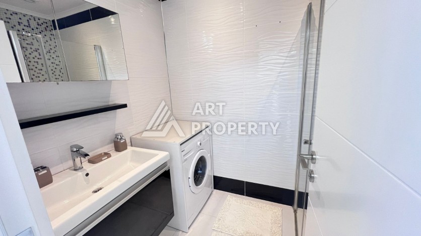 Меблированная квартира1+1 с большим балконом, 70 кв.м. Махмутлар, Алания - Ракурс 15