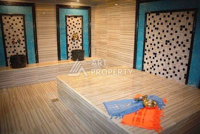 Меблированная квартира1+1 с большим балконом, 70 кв.м. Махмутлар, Алания - Ракурс 19