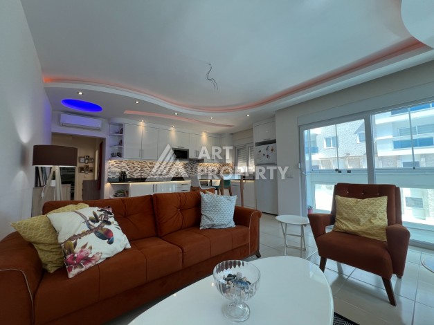 Апартаменты 2+1 с мебелью, 110 кв.м. Махмутлар, Алания - Ракурс 2