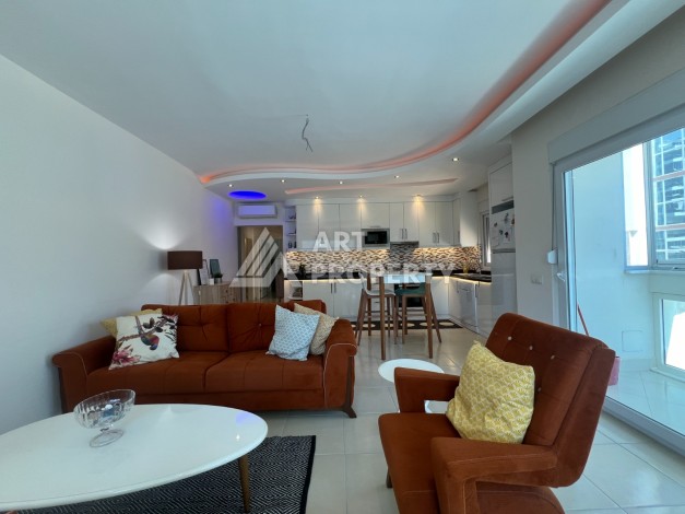 Апартаменты 2+1 с мебелью, 110 кв.м. Махмутлар, Алания - Ракурс 6