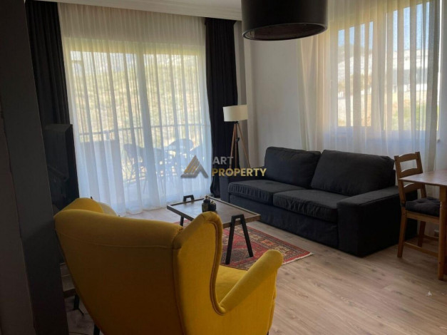 Двухуровневая квартира в масштабном комплексе отельного типа, Каргыджак, Алания, 100 м2 - Ракурс 5