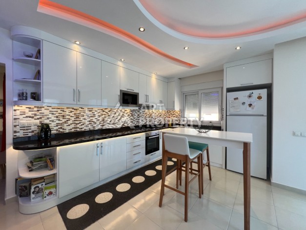 Апартаменты 2+1 с мебелью, 110 кв.м. Махмутлар, Алания - Ракурс 17