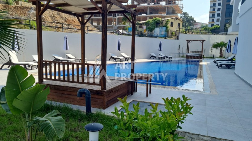 Современная квартира 1+1 в окружении природы, 50 кв.м. Авсаллар, Алания - Ракурс 2