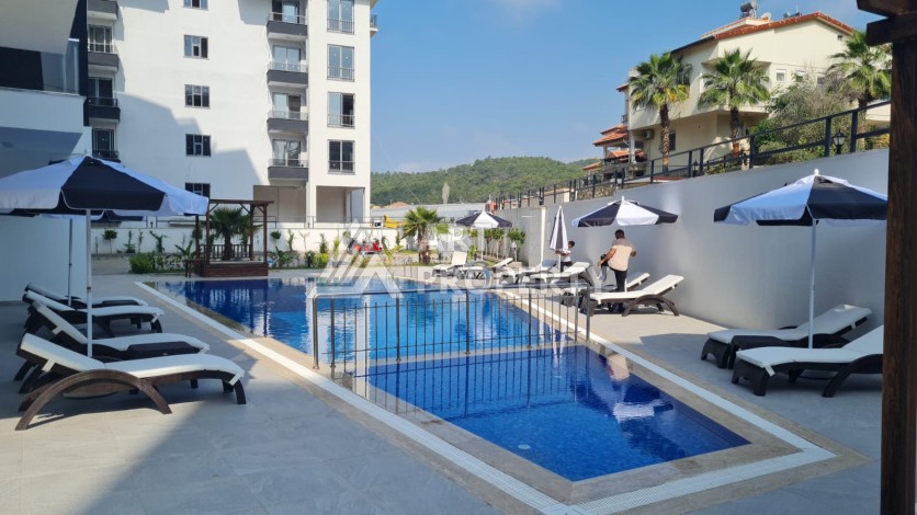 Современная квартира 1+1 в окружении природы, 50 кв.м. Авсаллар, Алания - Ракурс 3