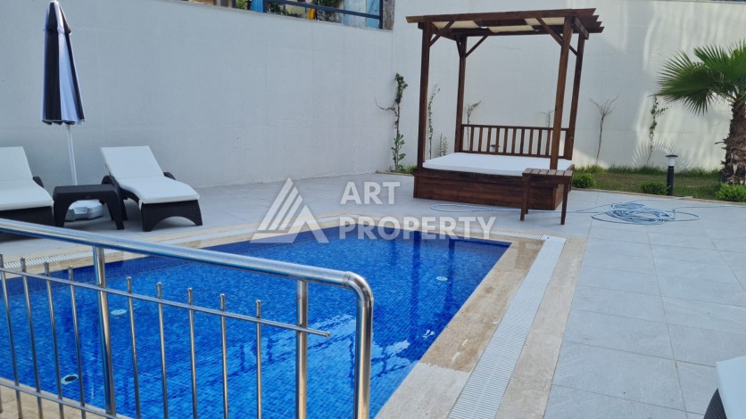 Современная квартира 1+1 в окружении природы, 50 кв.м. Авсаллар, Алания - Ракурс 5