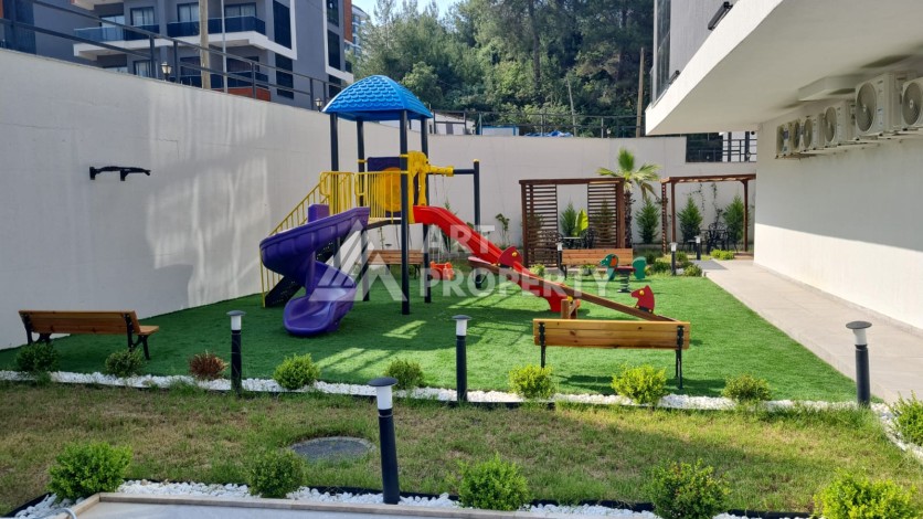 Современная квартира 1+1 в окружении природы, 50 кв.м. Авсаллар, Алания - Ракурс 6